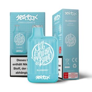 187 Box Vape 600 - Blueberry