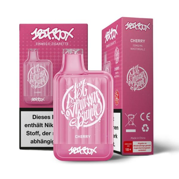 187 Box Vape 600 - Cherry