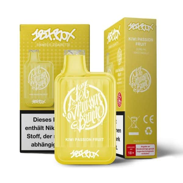187 Box Vape 600 - Kiwi Passionfruit