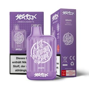 187 Box Vape 600 - Grape