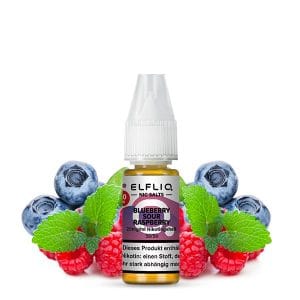 Elfbar Elfliq 10ml - Blueberry Sour Raspberry - 20mg Nikotin