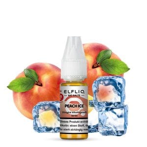 Elfbar Elfliq 10ml - Peach Ice - 20mg Nikotin