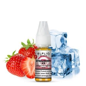 Elfbar Elfliq 10ml - Strawberry Ice - 20mg Nikotin