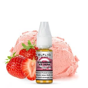 Elfbar Elfliq 10ml - Strawberry Ice Cream - 20mg Nikotin