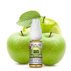 Elfbar Elfliq 10ml - Sour Apple - 20mg Nikotin