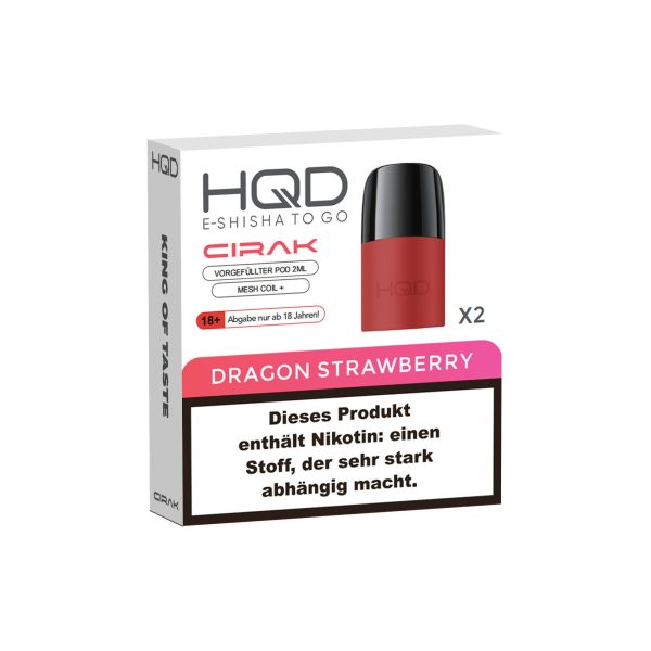 HQD Cirak POD - Dragon Strawberry - Image 2