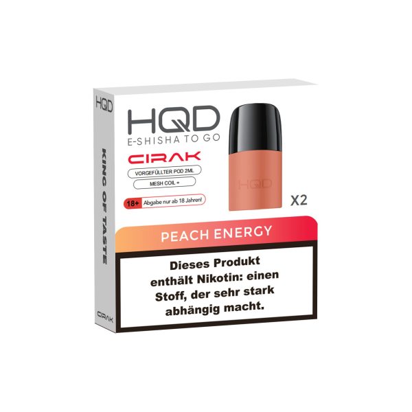 HQD Cirak POD - Peach Energy - Image 2